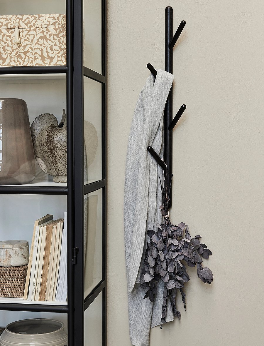 Lene Bjerre - Ellie coat rack 17x10x75 cm. Black - mantlinagid ja riiulid - black - 0