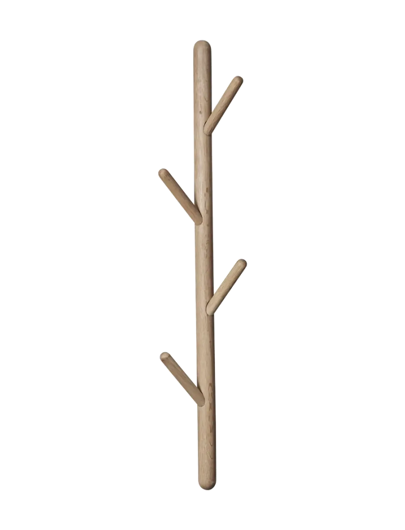 Lene Bjerre Ellie coat rack 17x10x75 cm. Natural oiled - Jõulukingid - BROWN / brown