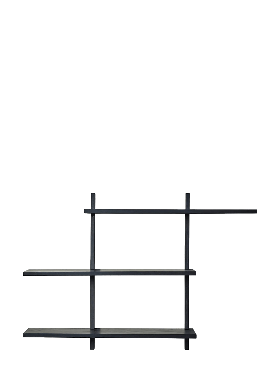Lene Bjerre - Ellie shelf 100x20x70 cm. Black - regale und verwahrung - black - 1