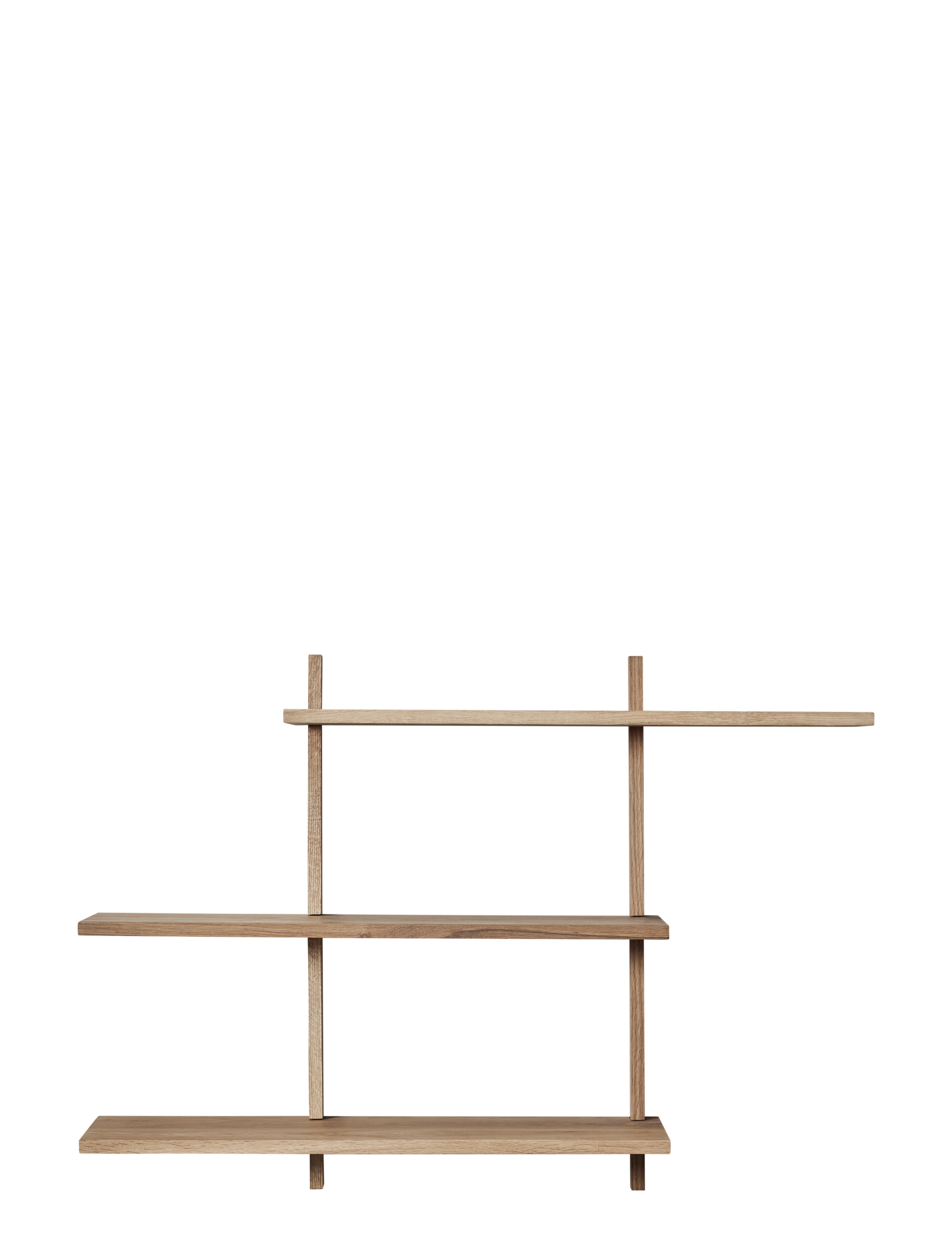 Lene Bjerre Ellie shelf 100x20x70 cm. Natural oiled - View all - BROWN / brown