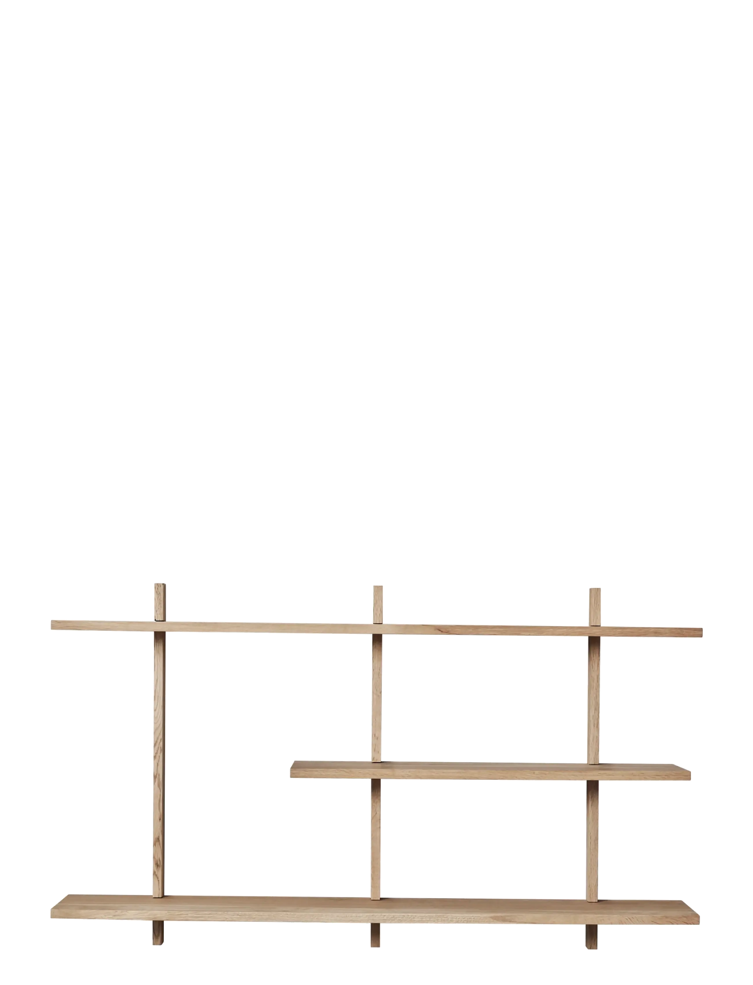 Lene Bjerre Ellie Shelf 120X20X70 Cm. Natural Oiled, Hylde, Str: 120X 70X 20CM
