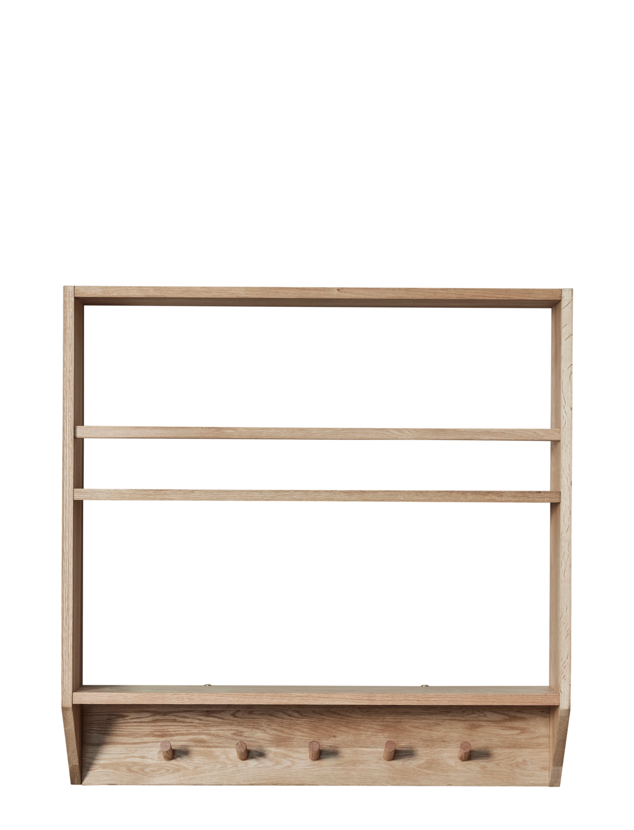 Lene Bjerre Ellie Shelf 80X16X80 Cm. Natural Oiled, Hylde, Str: 80X 80X 16CM