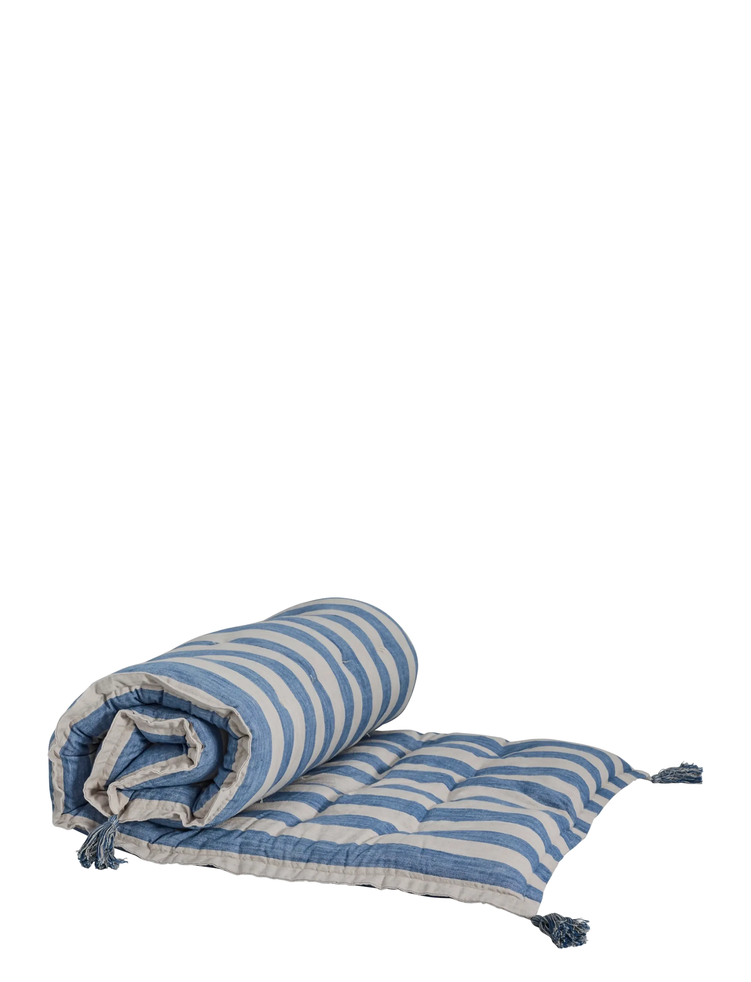 Lene Bjerre Felima mattress 190x70x7 cm. Linen/Blue - View all - BEIGE / beige
