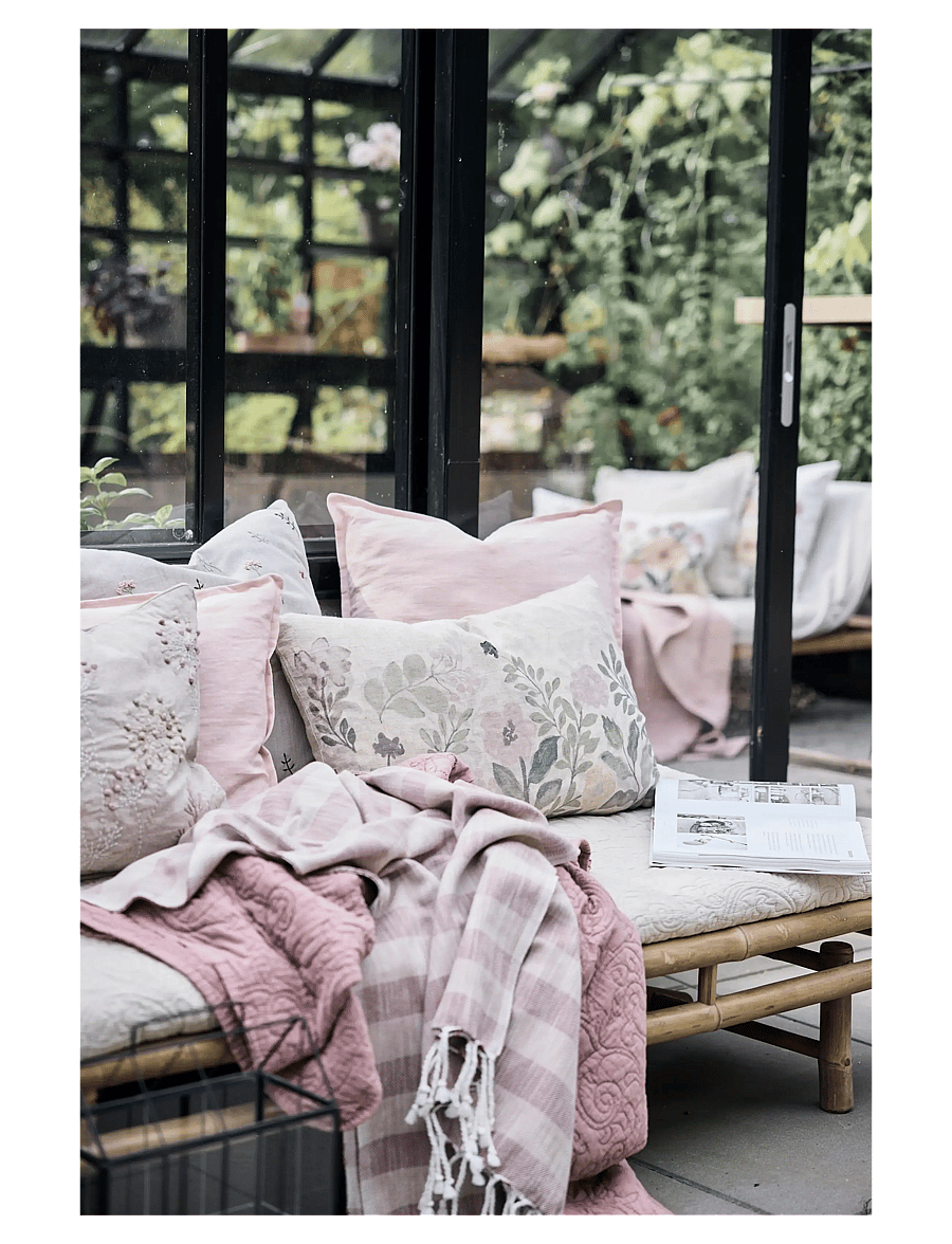 Lene Bjerre - Felima towel 180x90x cm. Tigers Eye/Rose Tan - saunalinad - beige - 1
