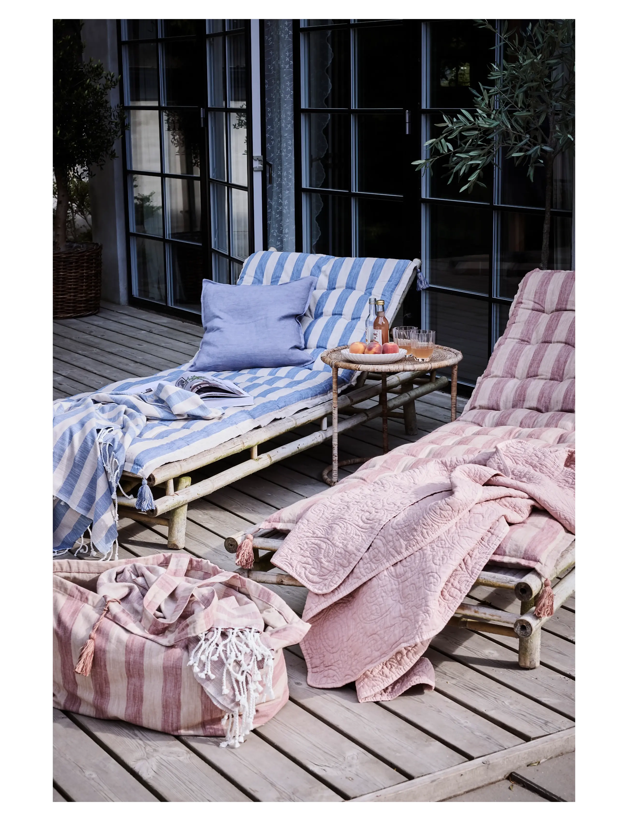 Lene Bjerre - Felima towel 180x90x cm. Tigers Eye/Rose Tan - badlakan - beige - 2