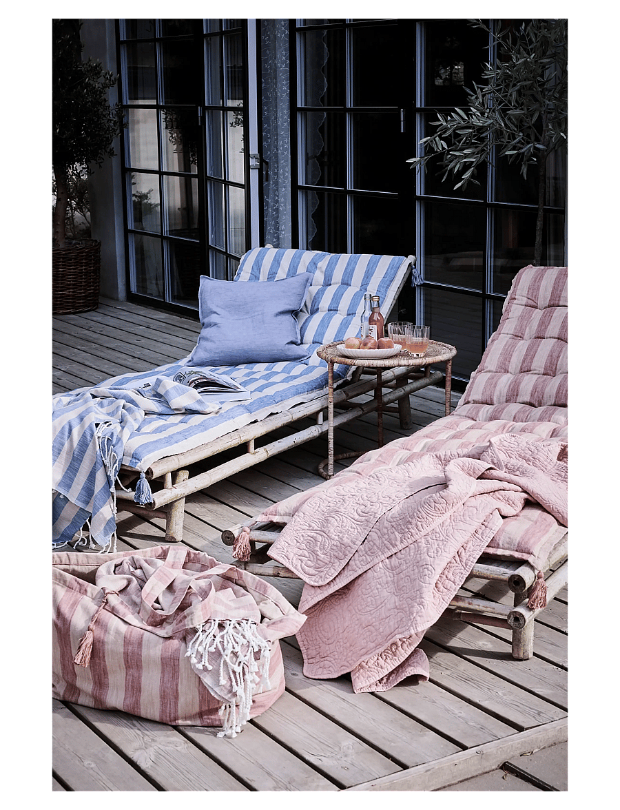 Lene Bjerre - Felima towel 180x90x cm. Tigers Eye/Rose Tan - saunalinad - beige - 2