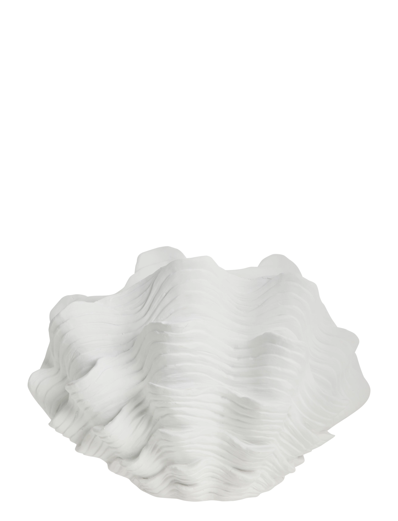 Lene Bjerre Shella Decoration 29X21.5X21 Cm. White, Vase, Hvid, Str: 29X 21X 21.5CM