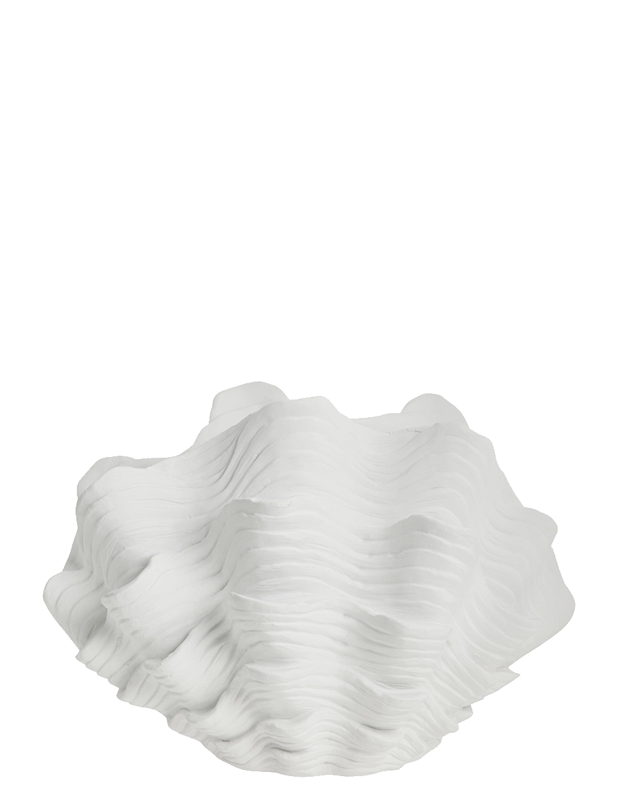 Lene Bjerre - Shella decoration 29x21.5x21 cm. White - vaasid - white - 0