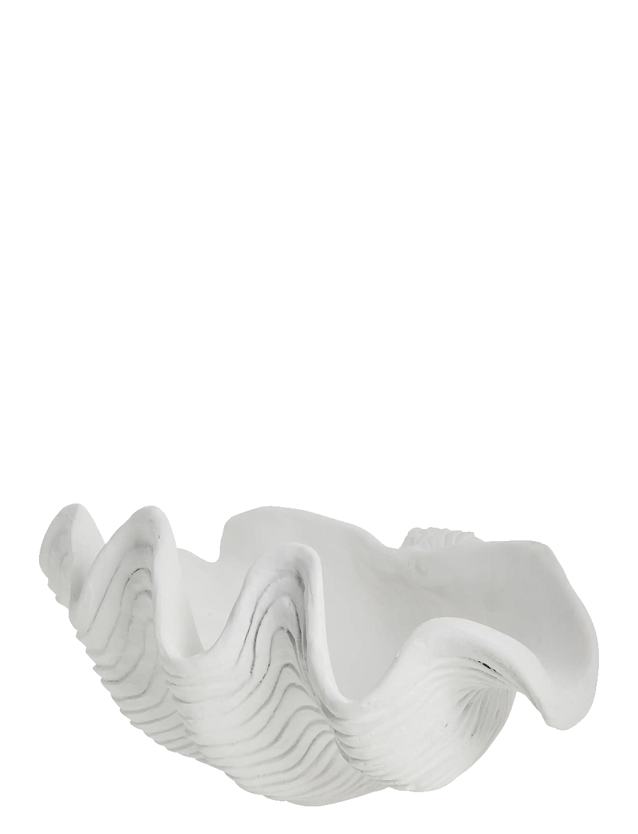 Lene Bjerre - Shella decoration 40.5x27.5x19.5 cm. White - dekoratiivsed vaagnad - white - 1