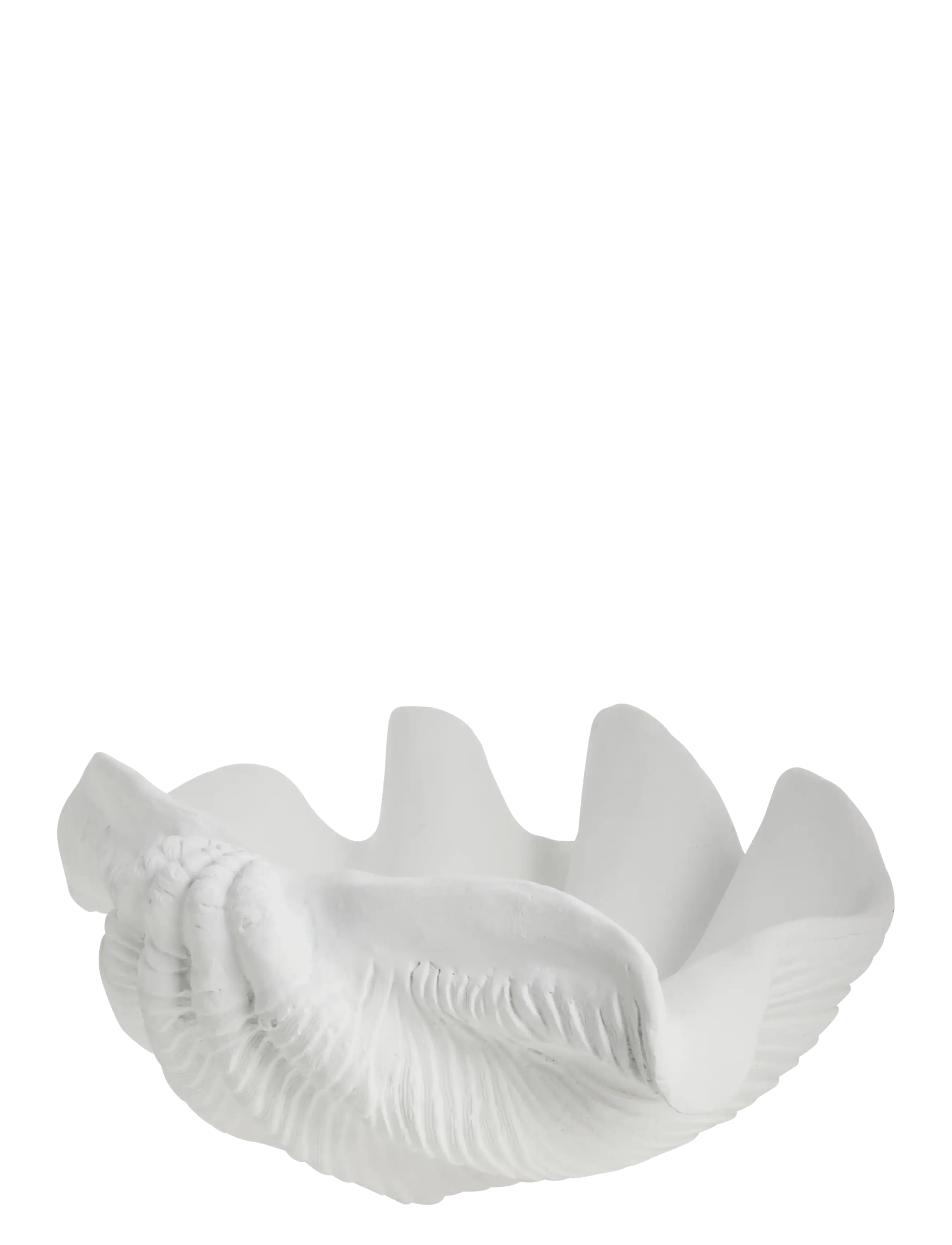 Lene Bjerre - Shella decoration 40.5x27.5x19.5 cm. White - dekoratiivsed vaagnad - white - 2