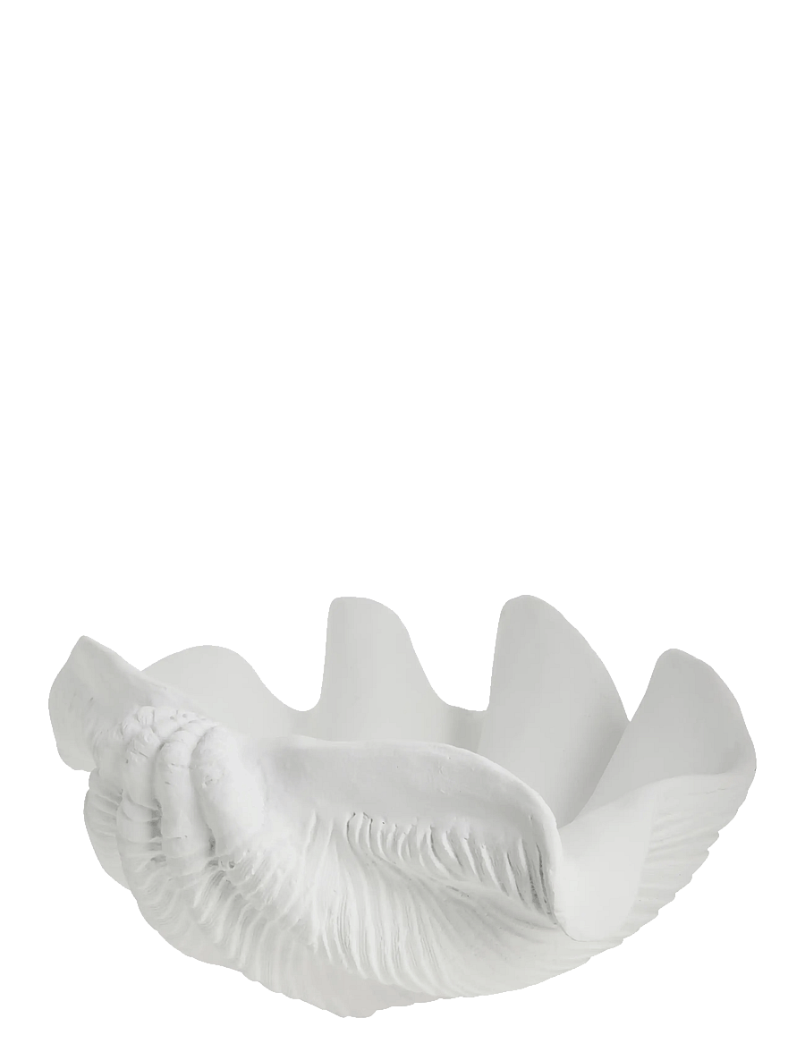 Lene Bjerre - Shella decoration 40.5x27.5x19.5 cm. White - dekoratiivsed vaagnad - white - 2