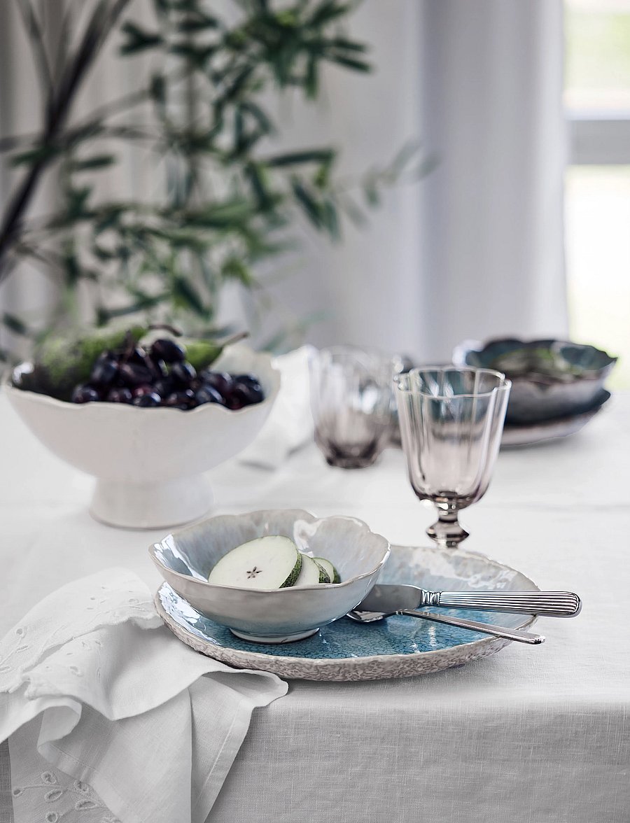 Lene Bjerre - Anglaise napkin 45x45x cm. White - linased ja puuvillased salvrätikud - white - 4