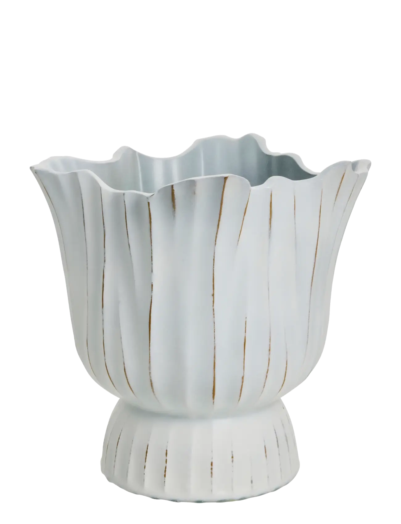 Lene Bjerre Palazzo flower pot 24x23.5x23.5 cm. White - View all - WHITE / white