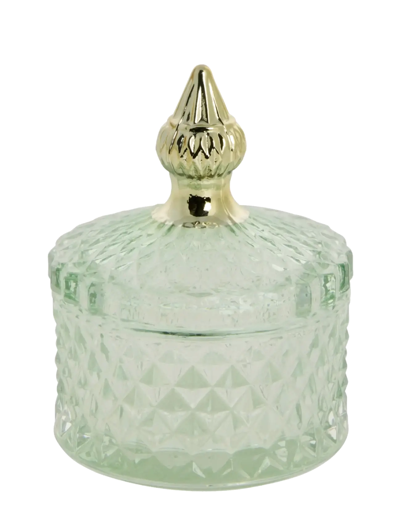 Lene Bjerre Miya jar 8.5x8.5x10.5 cm. L. Green - Jõulukingid - GREEN / green