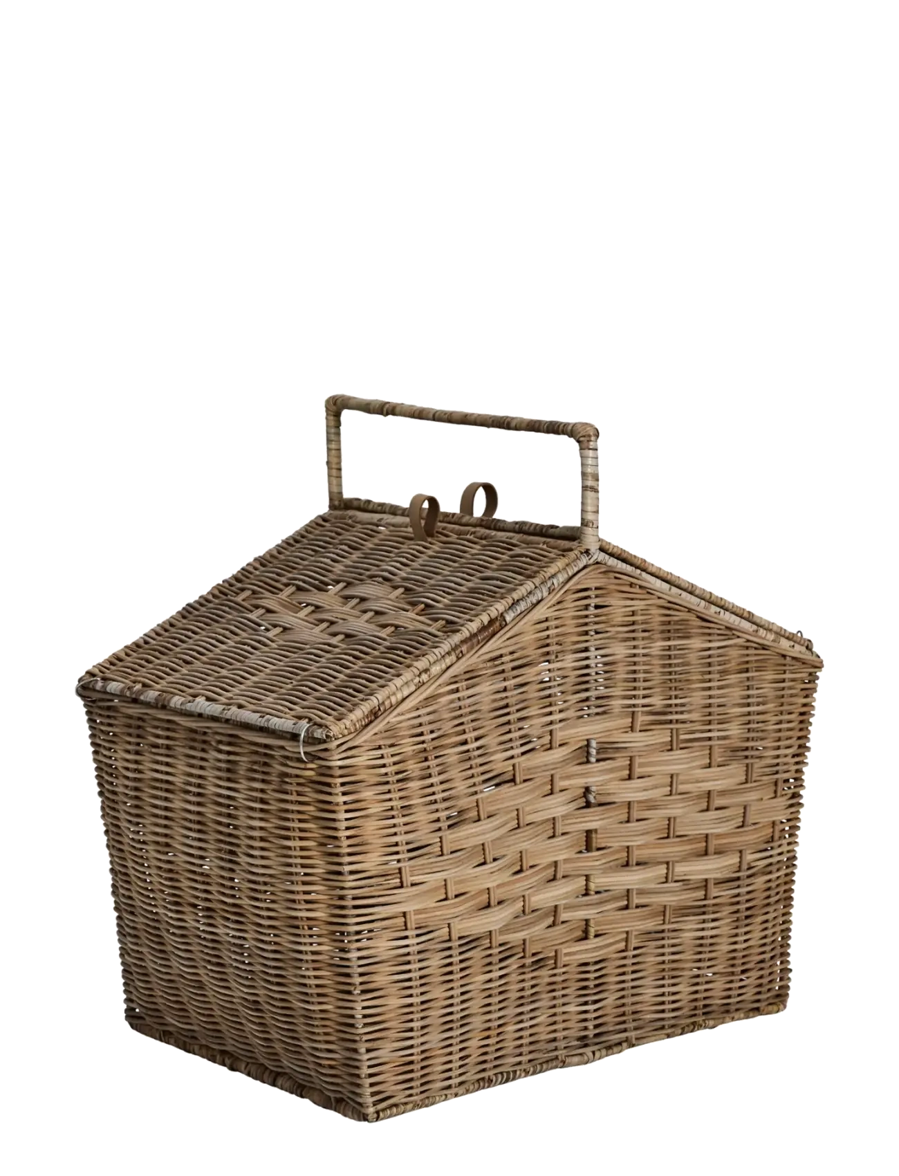 Lene Bjerre Lassia basket 53x33x52 cm. L.  Nature - Storage baskets - BEIGE / beige