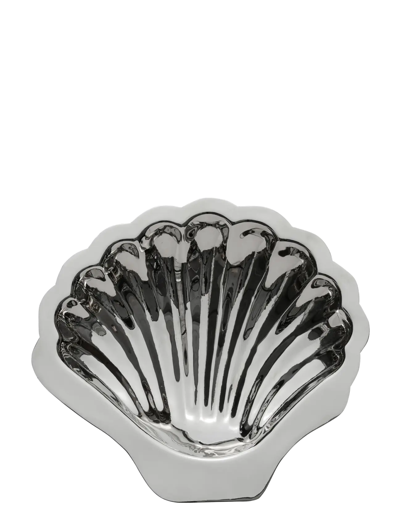 Lene Bjerre Scallia Tray 20X18.5X4 Cm. Silver, Bakke, Sølv, Str: 20X 4X 18.5CM