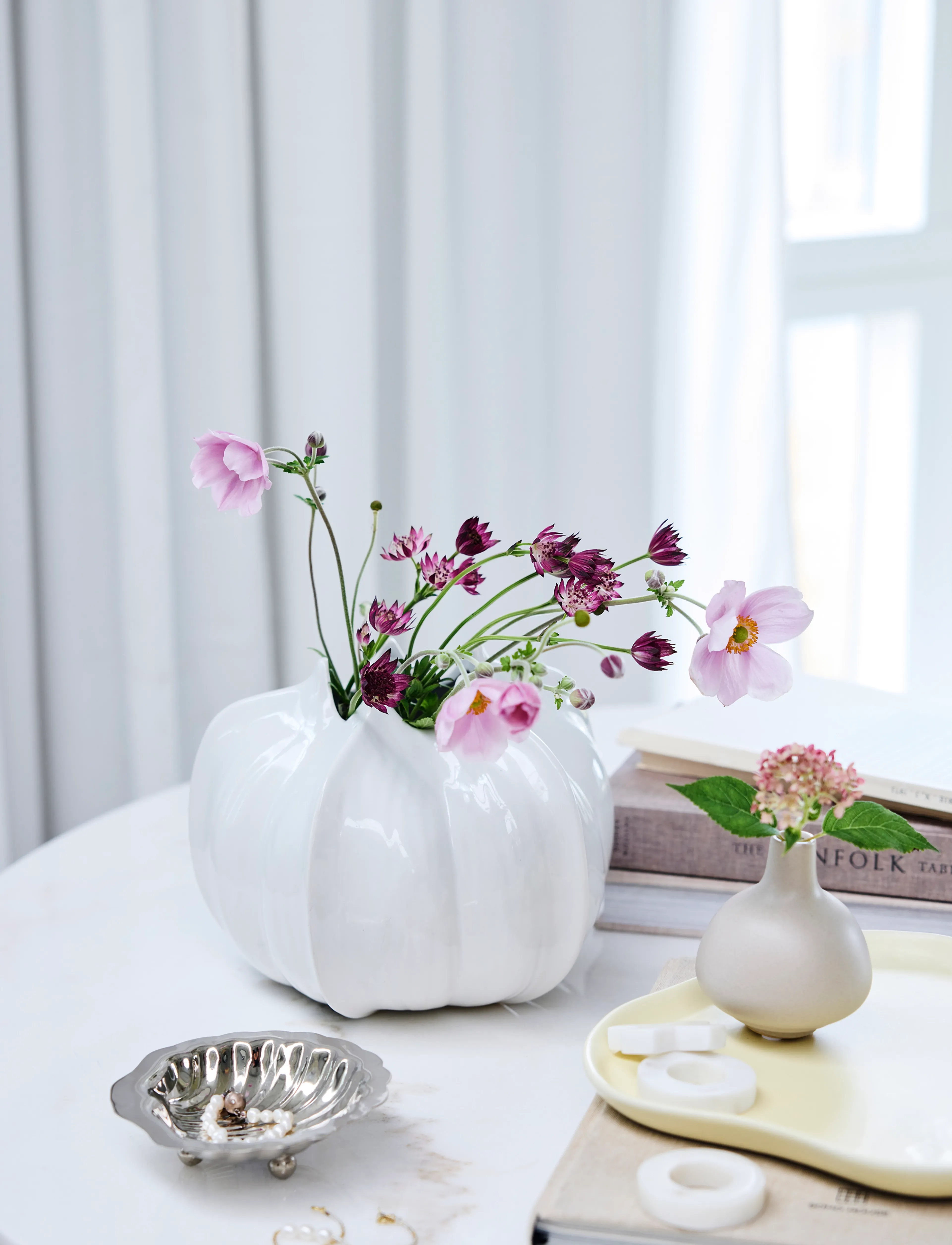 Lene Bjerre - Scallia tray 12.5x12x3 cm. Silver - decorative platters - silver - 4