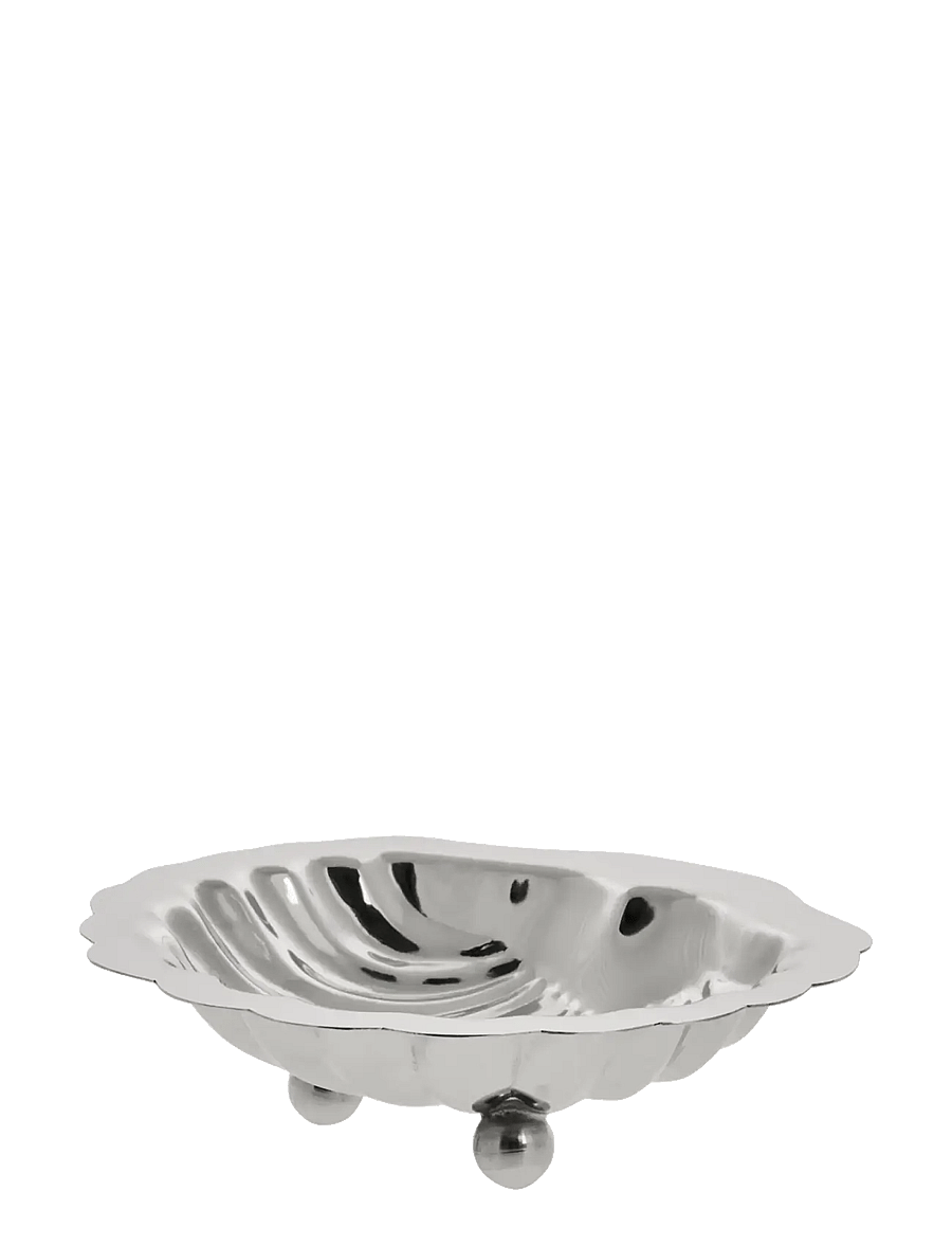 Lene Bjerre - Scallia tray 12.5x12x3 cm. Silver - dekoratiivsed vaagnad - silver - 3
