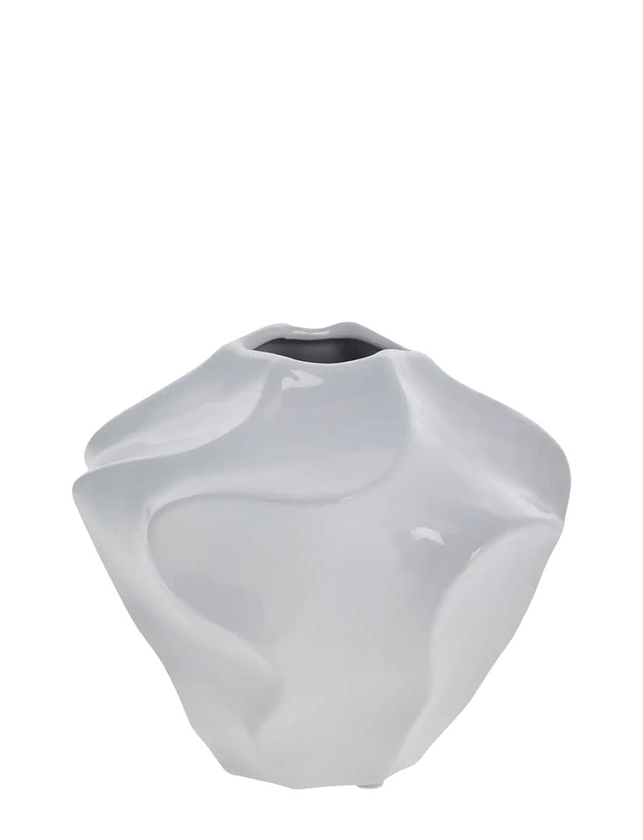 Lene Bjerre - Jinia vase 17.5x17.5x15 cm. White - vasen - white - 1