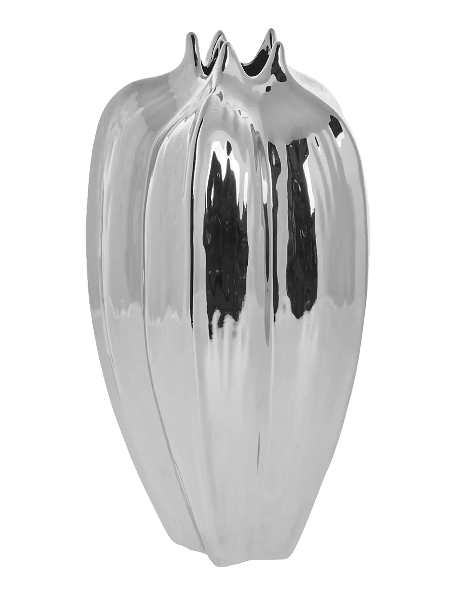 Lene Bjerre - Jielle vase 20x20x36.5 cm. Silver - vaasid - silver - 0