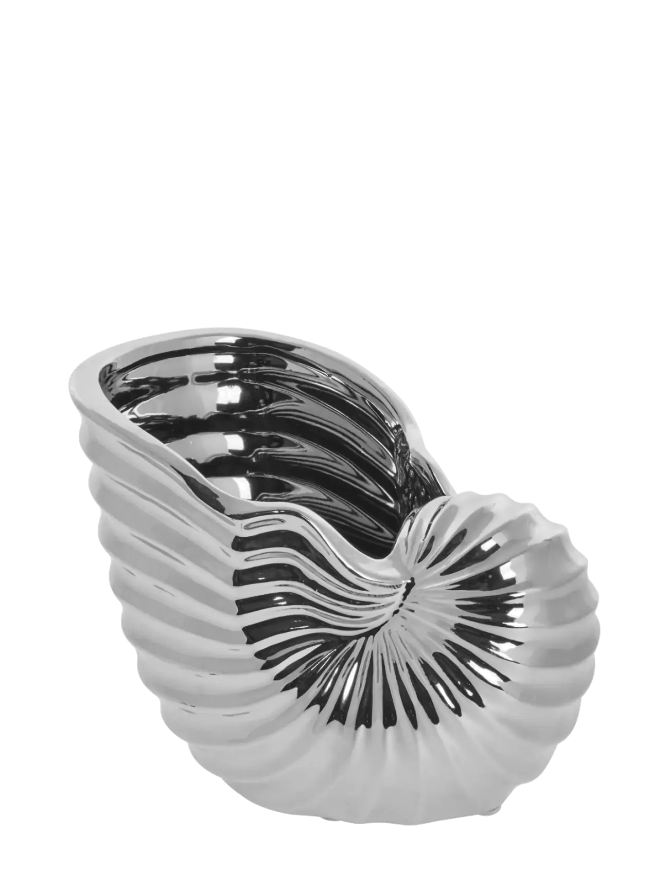 Lene Bjerre Jiola Flower Pot 19.5X13X15 Cm. Silver, 19.5X 15X 13 cm, Decoration, Silber - Pots, Homeware