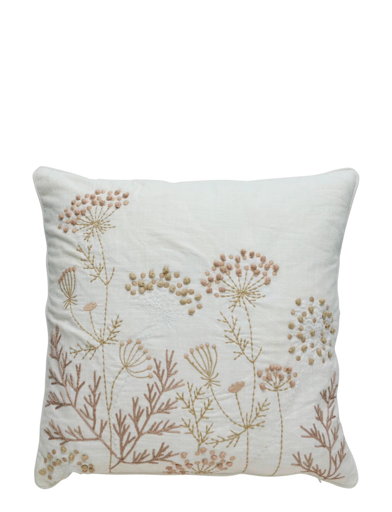 Lene Bjerre Visilia cushion cover 50x50x cm. Off White - Julklappar - WHITE / white