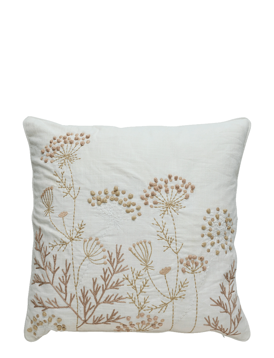 Lene Bjerre - Visilia cushion cover 50x50x cm. Off White - padjakatted - white - 0