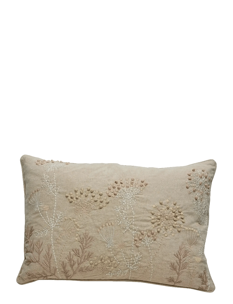 Lene Bjerre - Visilia cushion cover 60x40x cm. Linen - padjakatted - beige - 1