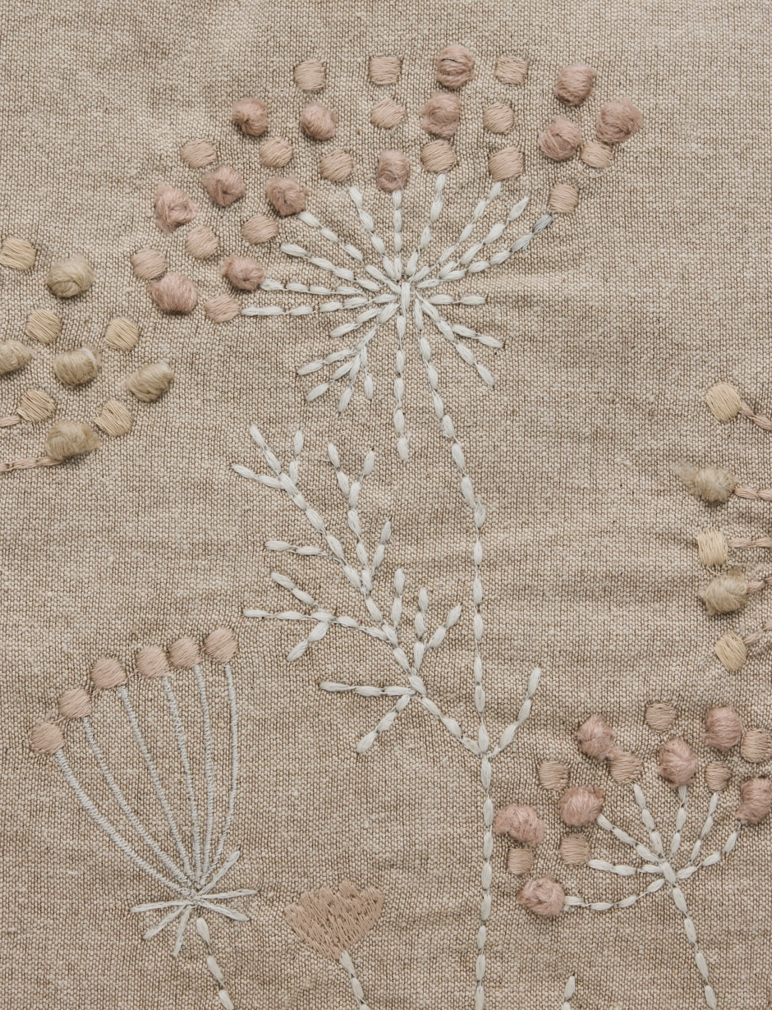 Lene Bjerre - Visilia cushion cover 60x40x cm. Linen - pudebetræk - beige - 3