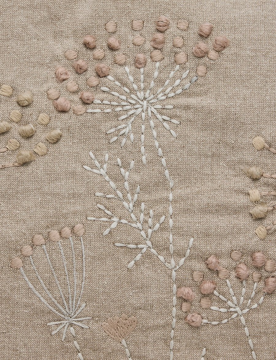Lene Bjerre - Visilia cushion cover 60x40x cm. Linen - padjakatted - beige - 3