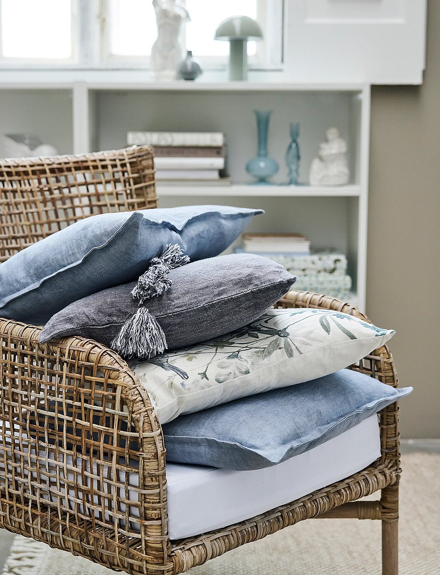 Lene Bjerre - Vilia cushion cover 50x50x cm. Off White - white - 0