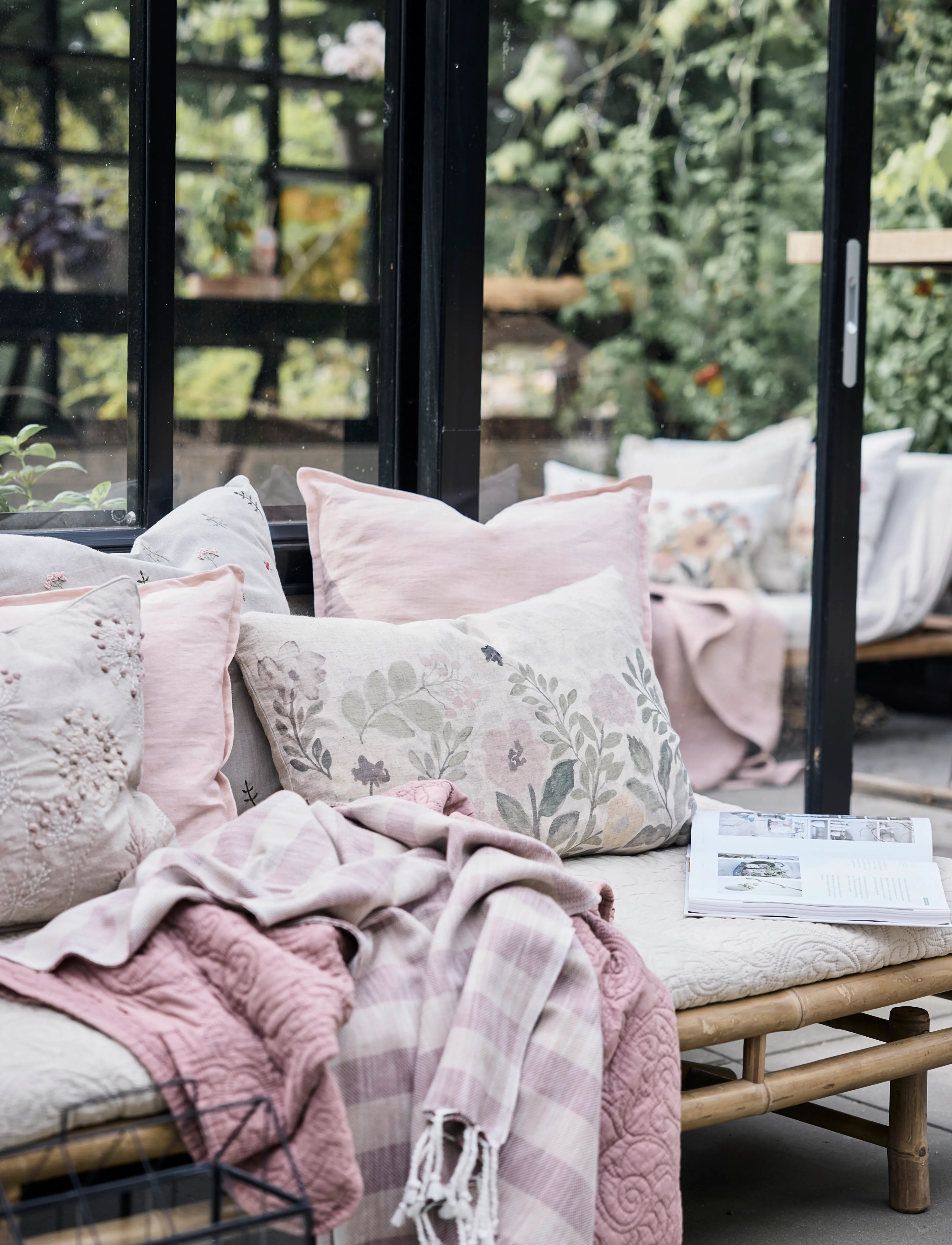 Lene Bjerre Viliana Cushion Cover 60X40X Cm. Off White, 60X X 40 cm, Cushions & Blankets, Weiß - Covers, Homeware