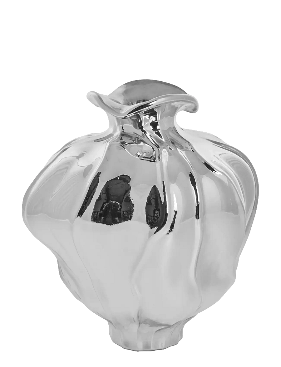 Lene Bjerre - Celeste vase 30x26x25 cm. Silver - vaasid - silver - 1