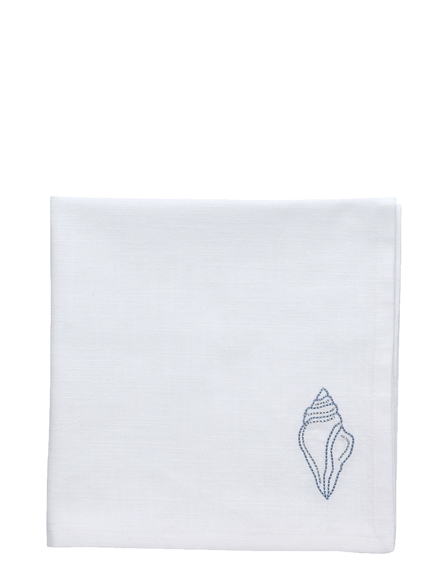 Lene Bjerre - Nerina napkin 45x45x0.2 cm. White - lininės ir medvilninės servetėlės - white - 0