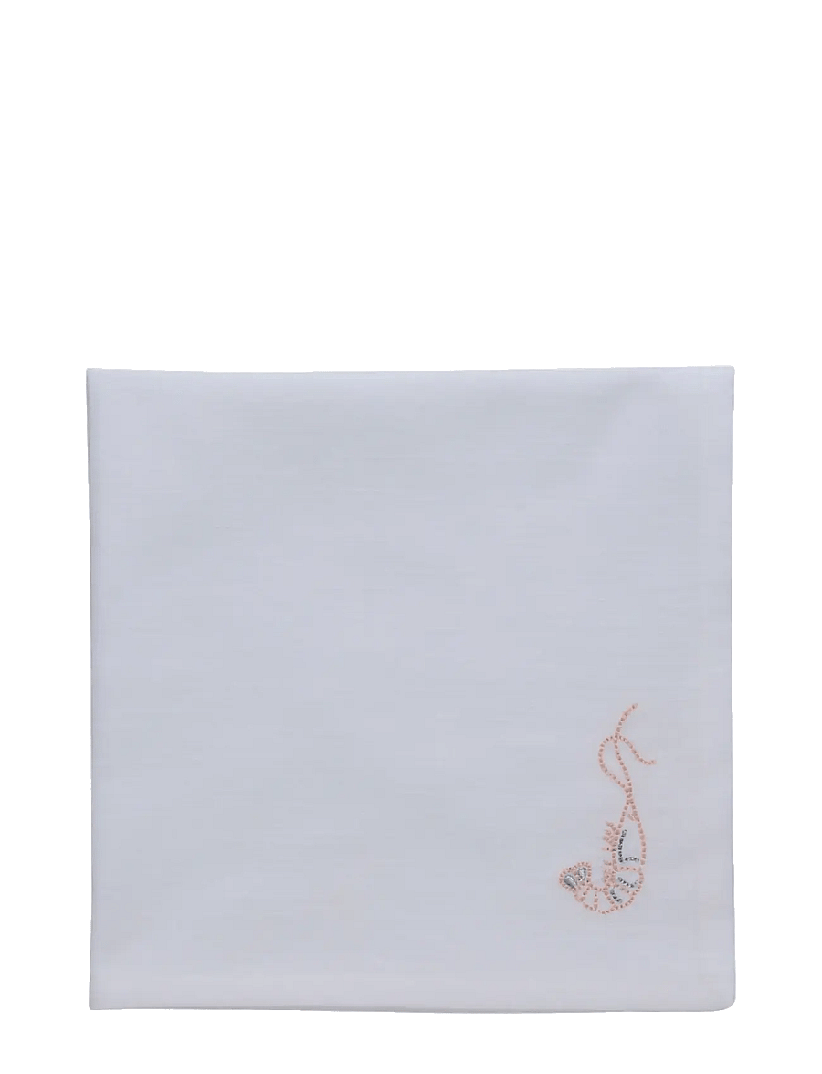 Lene Bjerre - Nerina napkin 45x45x0.2 cm. White - white - 1
