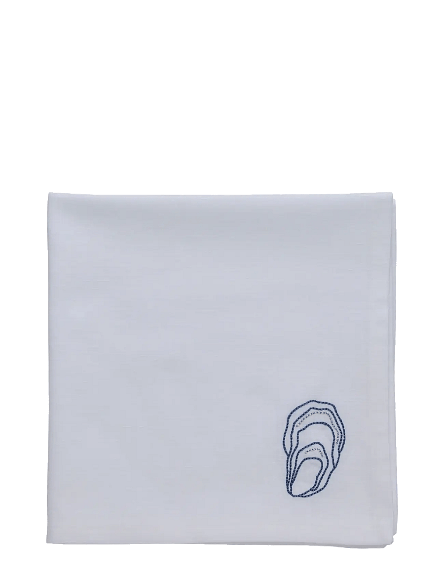 Lene Bjerre - Nerina napkin 45x45x0.2 cm. White - white - 1