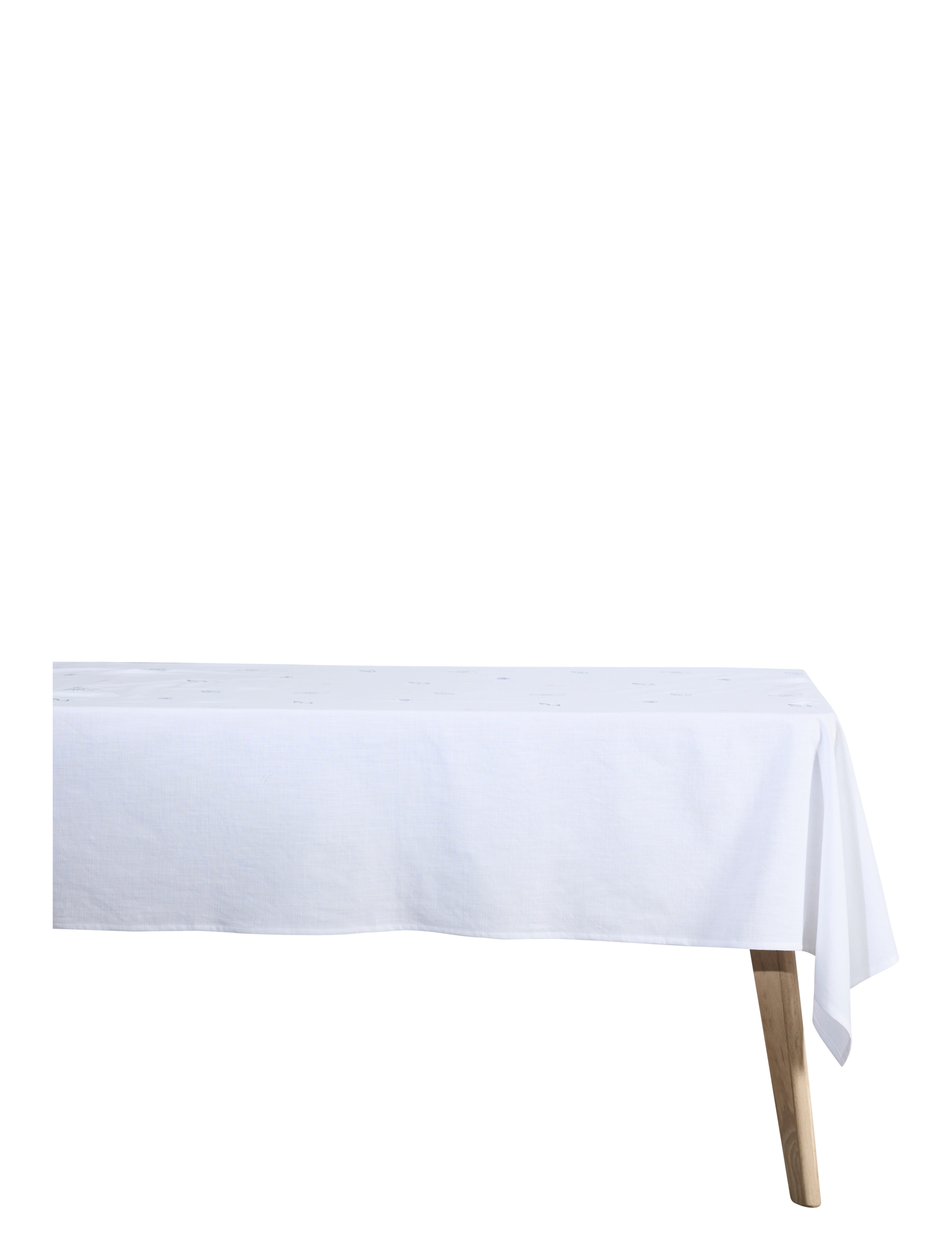 Lene Bjerre Nerina tablecloth 140x220x3 cm. White - View all - WHITE / white