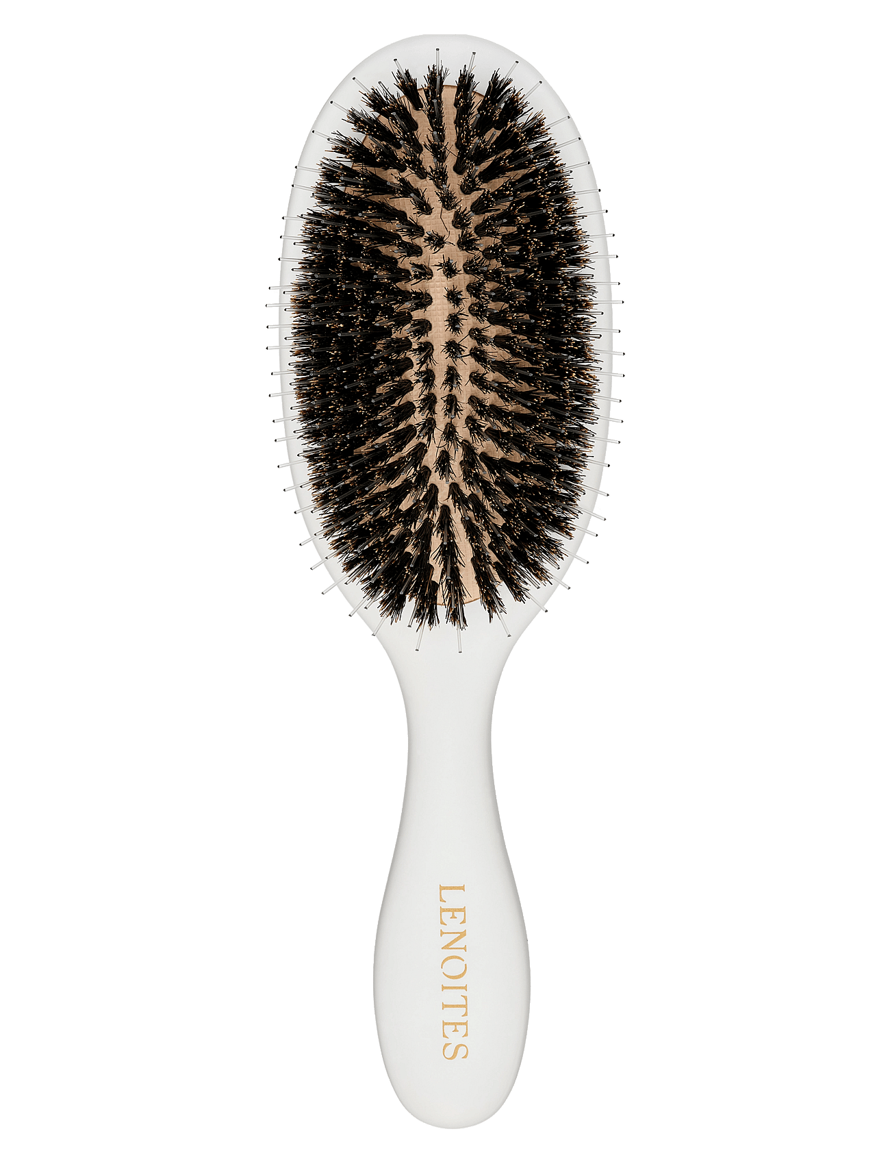 Wild Boar Hair Brush With Cleaning Tool