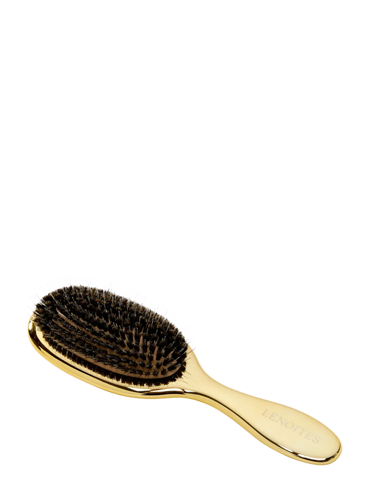 Lenoites - Hair Brush Wild Boar with pouch and cleaner tool Gold - metallic gold - 2