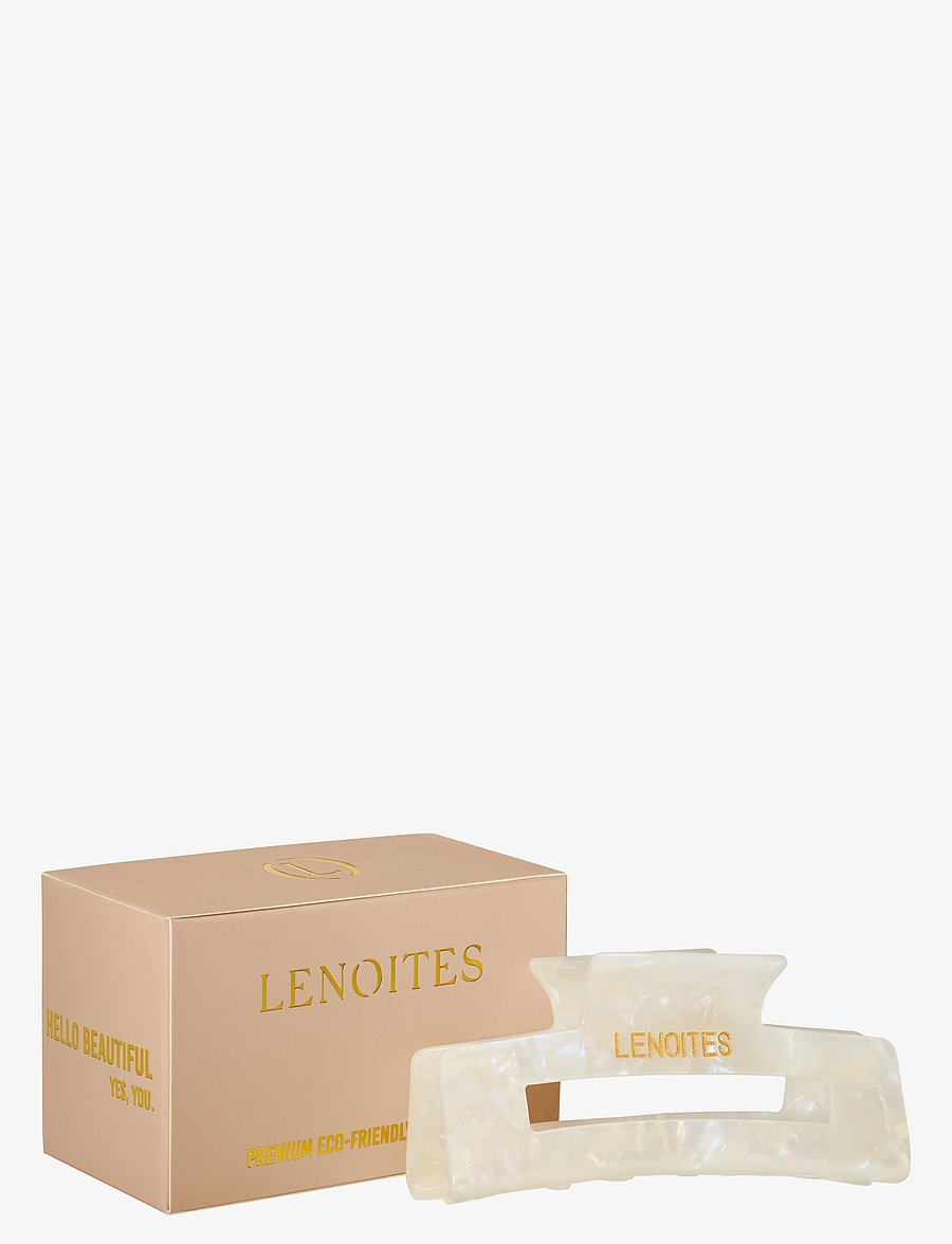 Lenoites - Hair Claw, Pearly White - juukselõksud - pearly white - 2