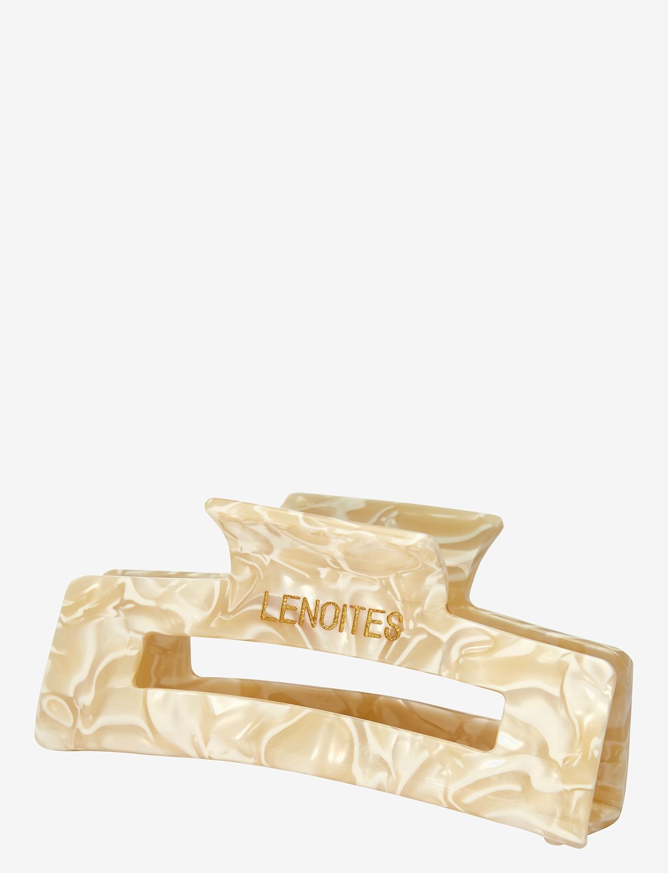 Lenoites - Hair Claw, Champagne Pearl - hårklemmer - champagne pearl - 0