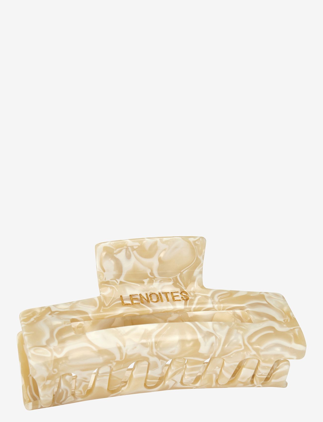 Lenoites - Hair Claw, Champagne Pearl - hårklemmer - champagne pearl - 1
