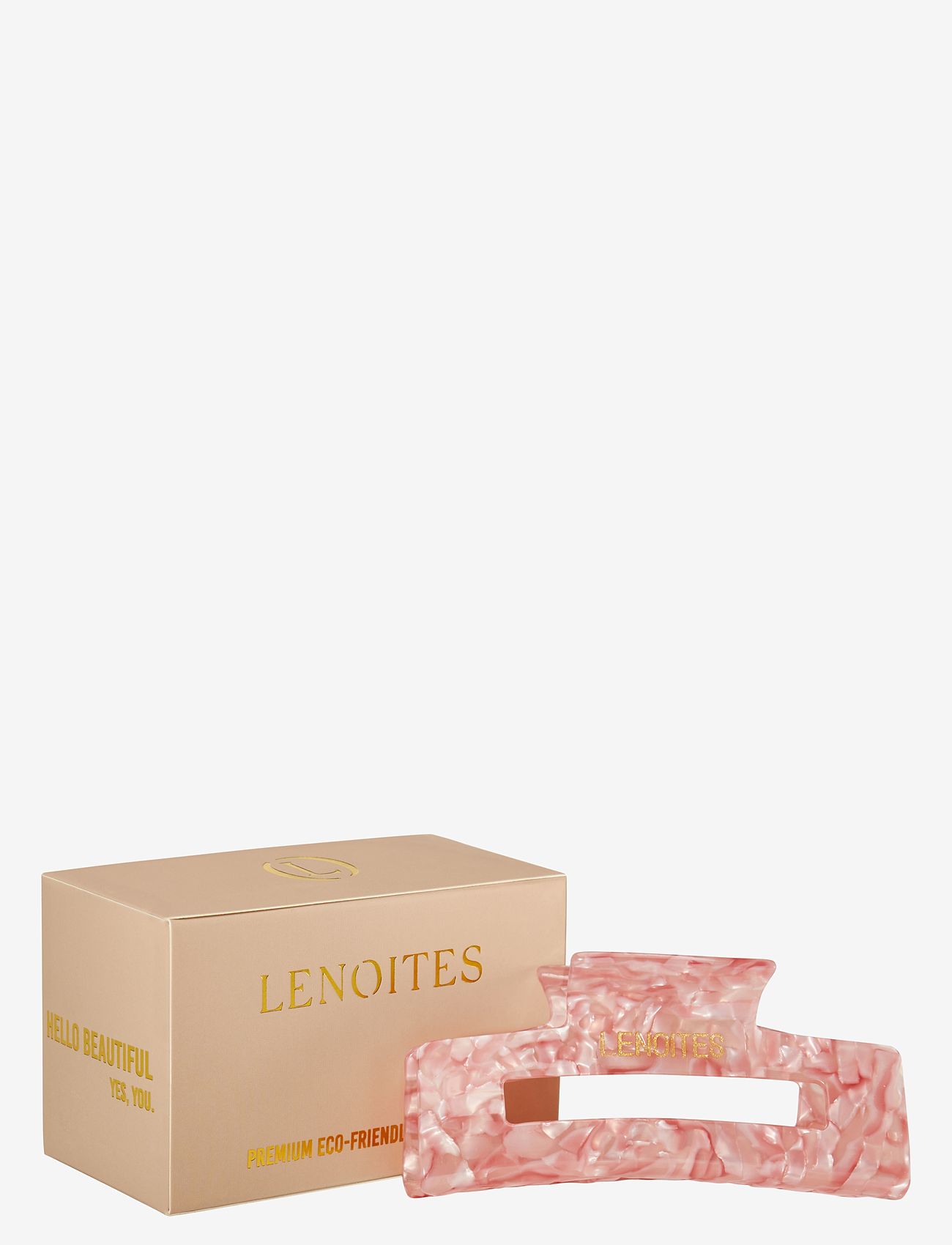Lenoites - Eco-friendly Hair Claw Medium - hårklämmor - candy pink - 2