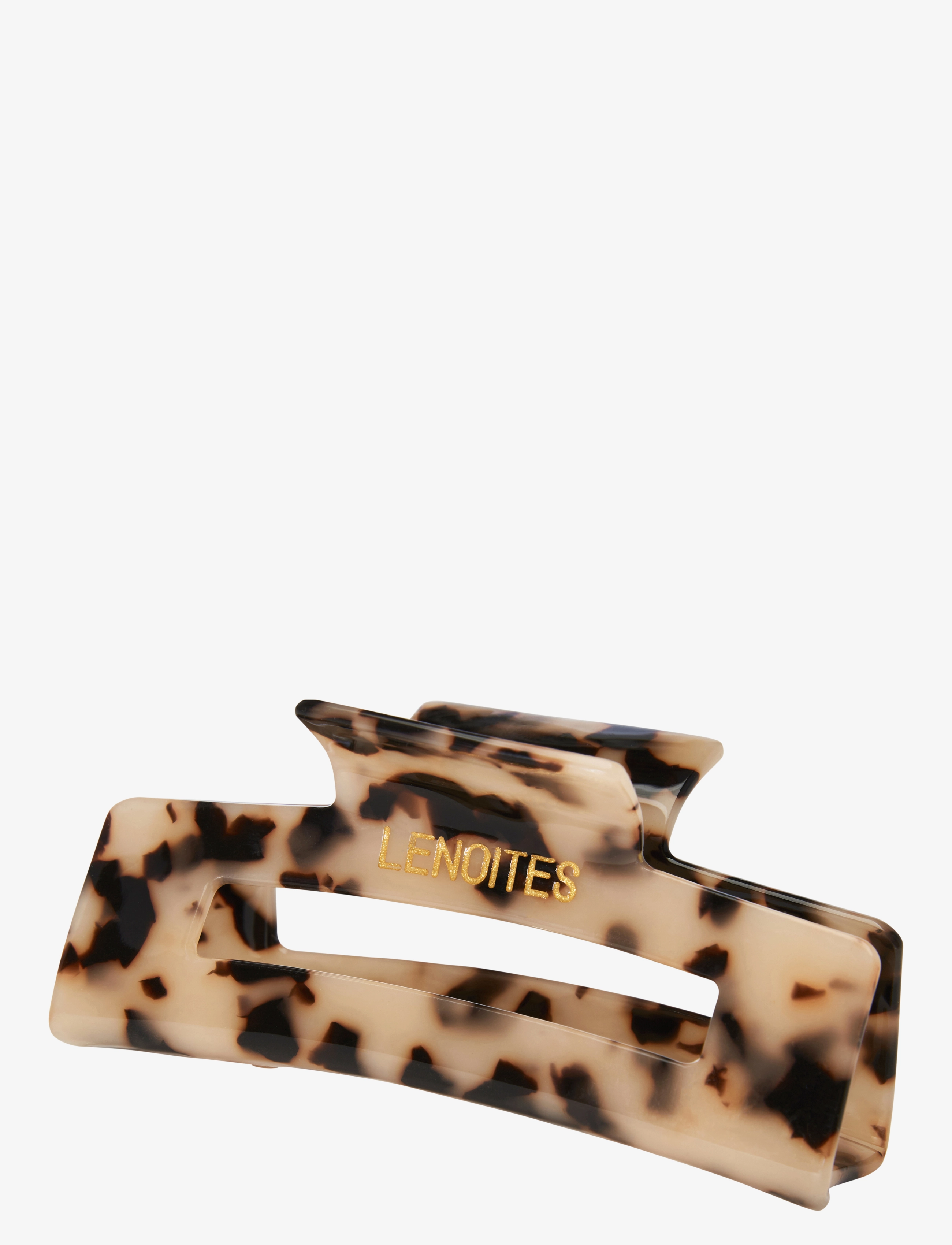Lenoites Hair Claw, Nude Leopard - Juuste aksessuaarid - NUDE LEOPARD / beige