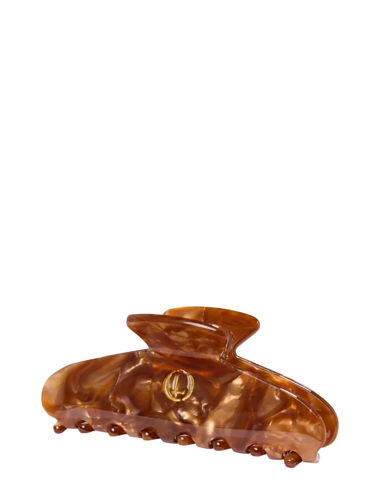 Lenoites Eco-Friendly Claw Clip Medium - Hår accessories - COCOA BROWN / brown
