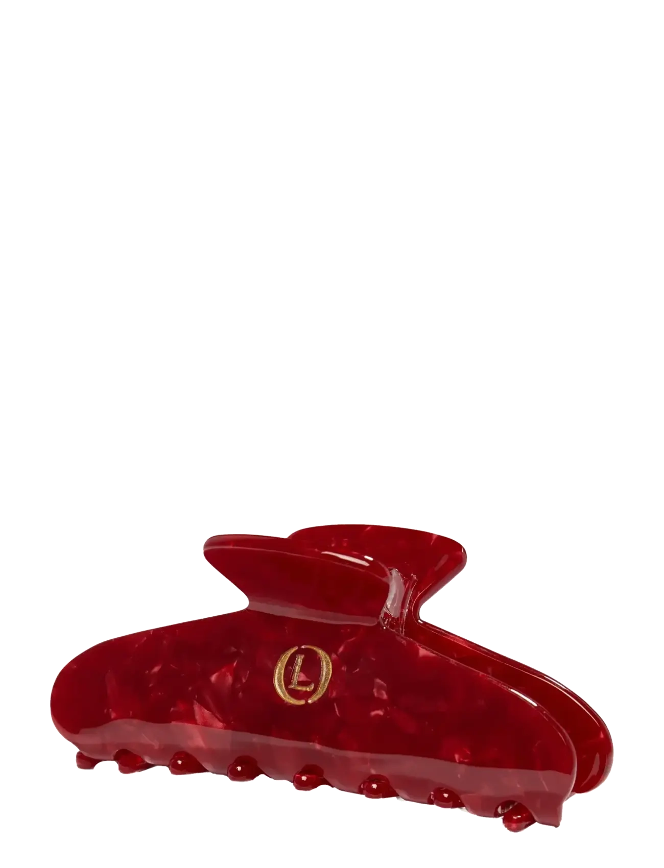 Lenoites Claw Clip Medium, Red Desire - Festtøj - RED DESIRE / red