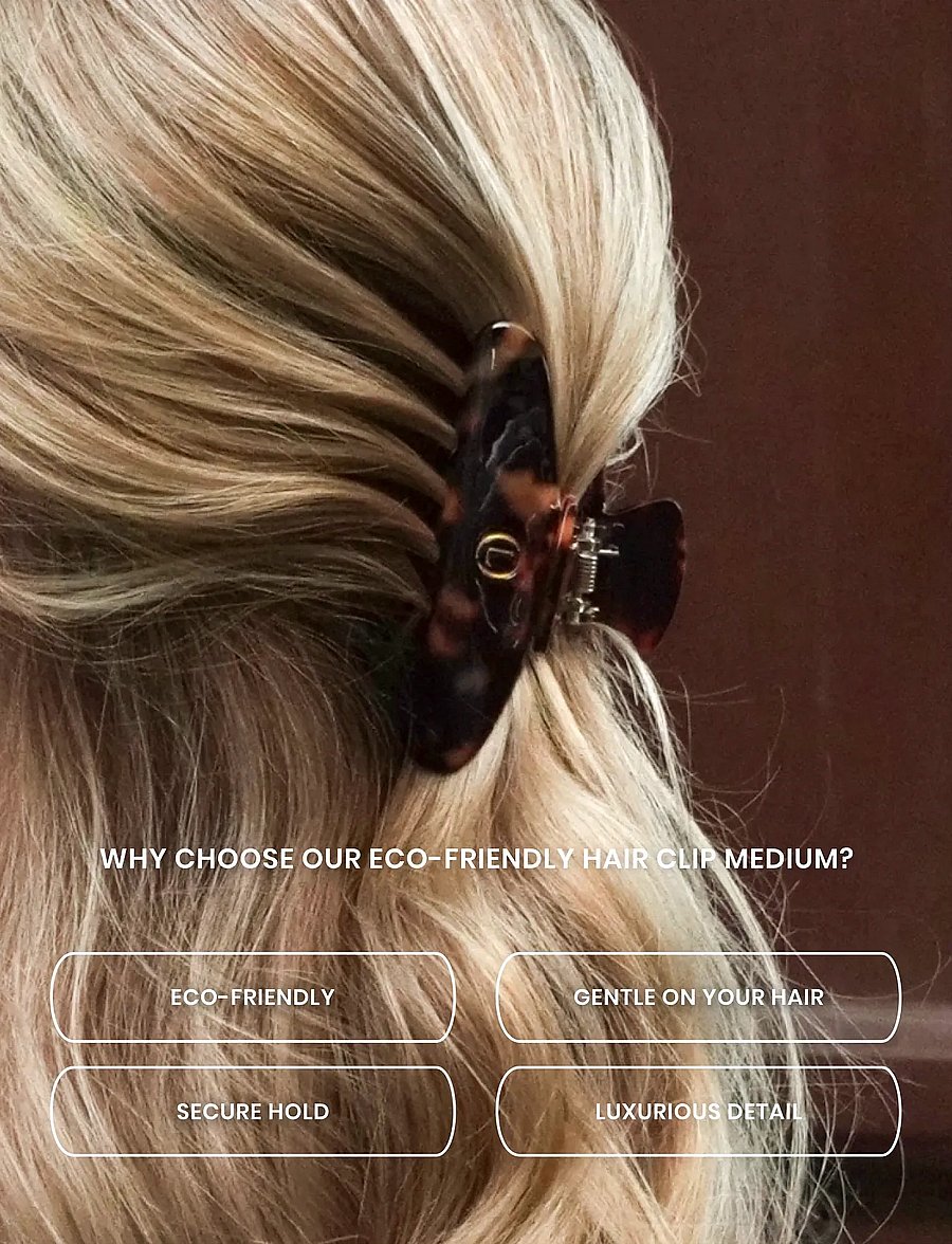Lenoites - Claw Clip Medium, Bronze Leopard - juukselõksud - bronze leopard - 0