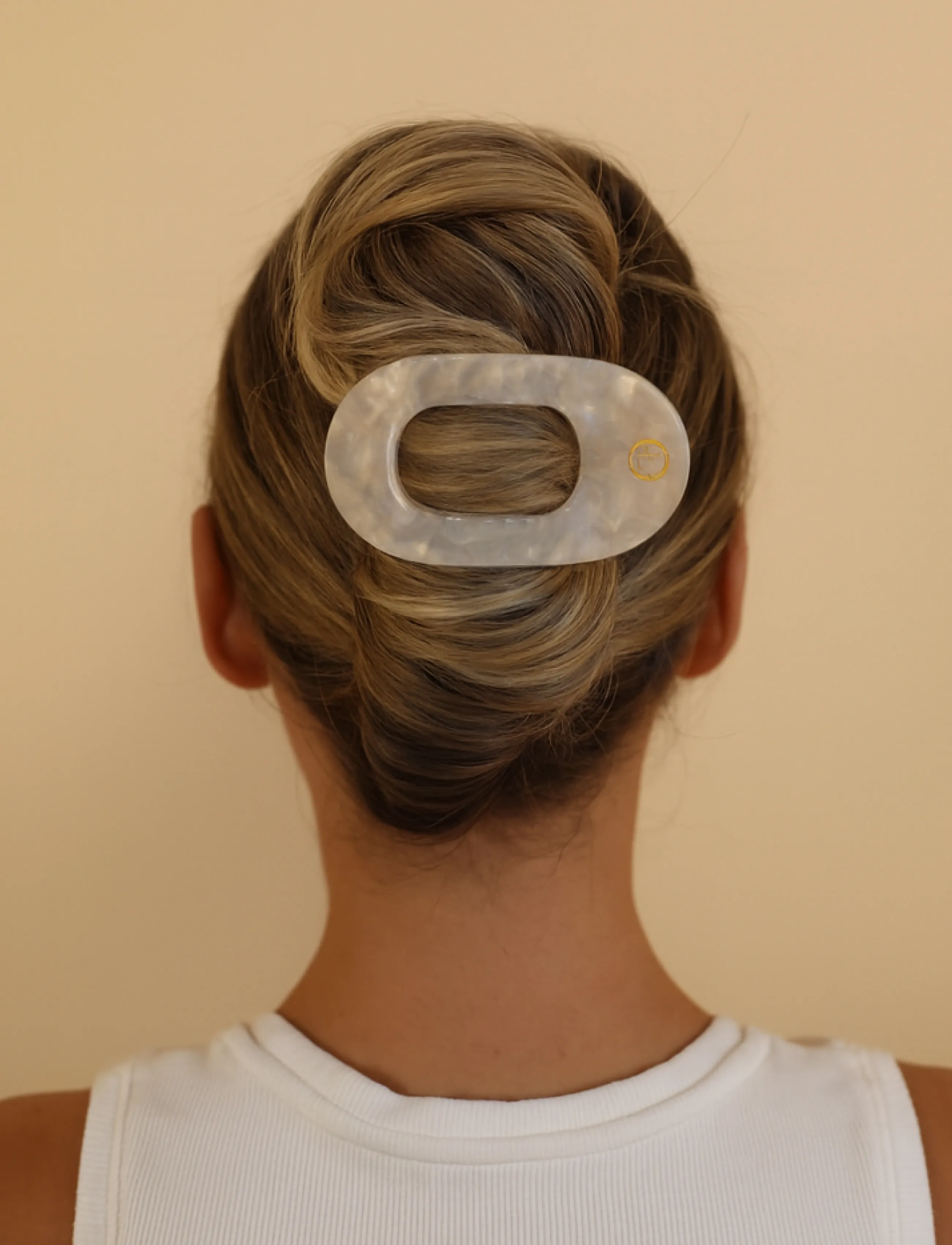 Lenoites - Flat Hair Clip, Desert Beige - hårspännen - desert beige - 2
