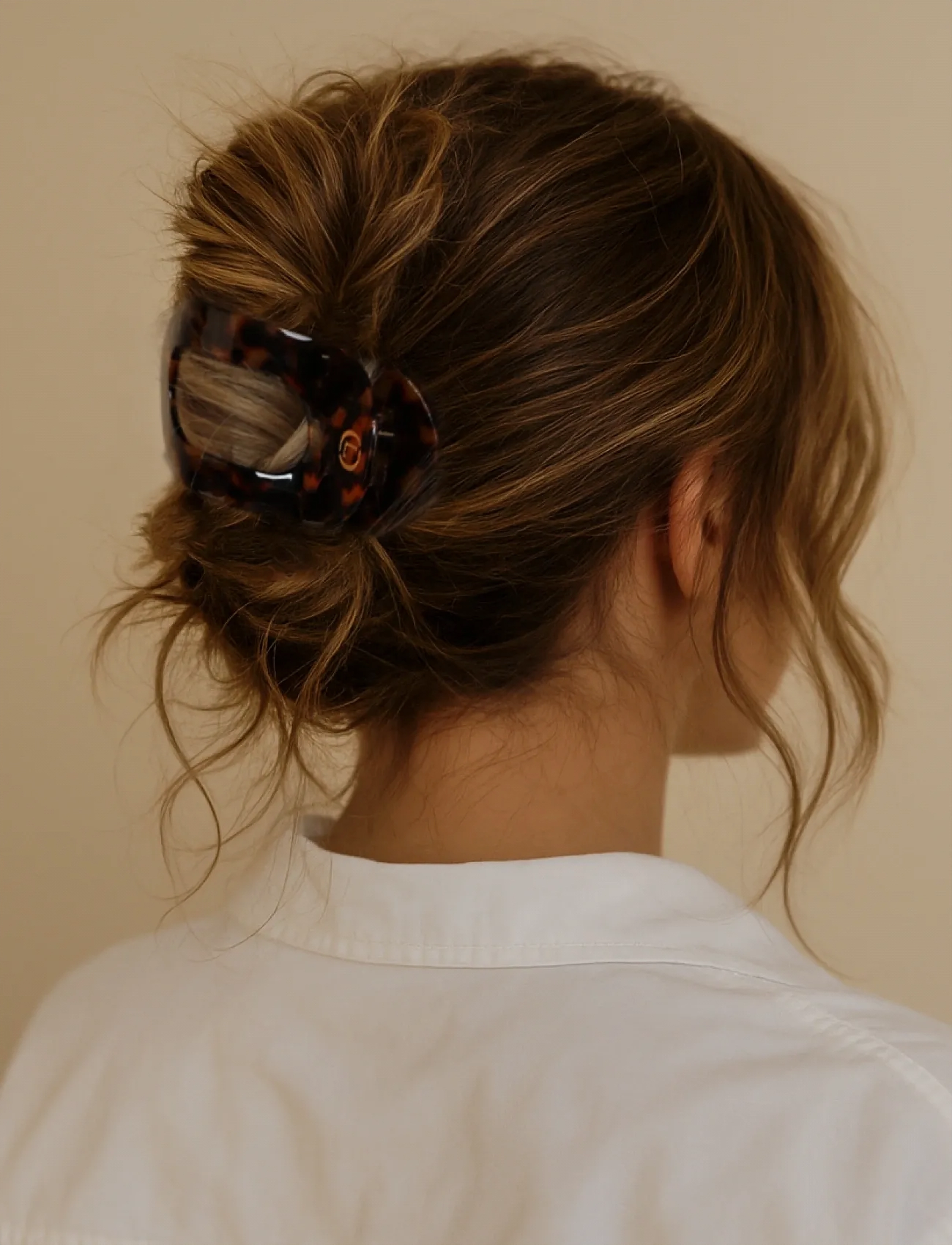 Lenoites - Eco-Friendly Flat Hair Clip - hårspænde - bronze leopard - 3