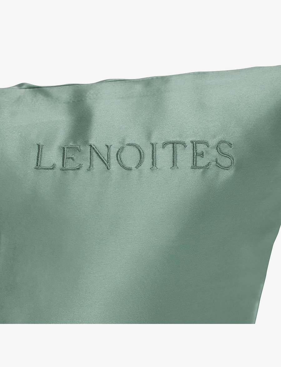 Lenoites - Mulberry Silk Pillowcase, 50x64 - tyynyliinat - green - 2